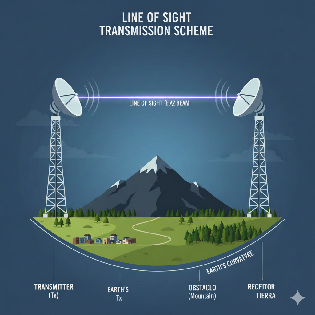 Ilustración de Línea de Visión
